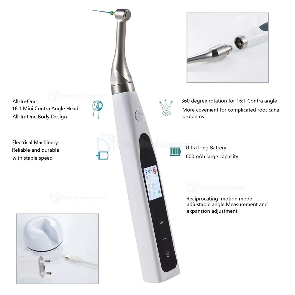 XLY XLY-Q200C Motor de endodoncia inal&aacute;mbrico con localizador de &aacute;pice